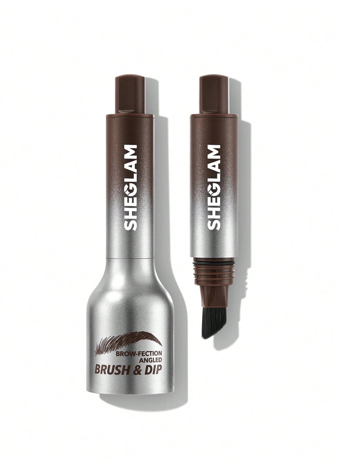 SG Brow-Fection Angled Brush & Dip- Chocolate