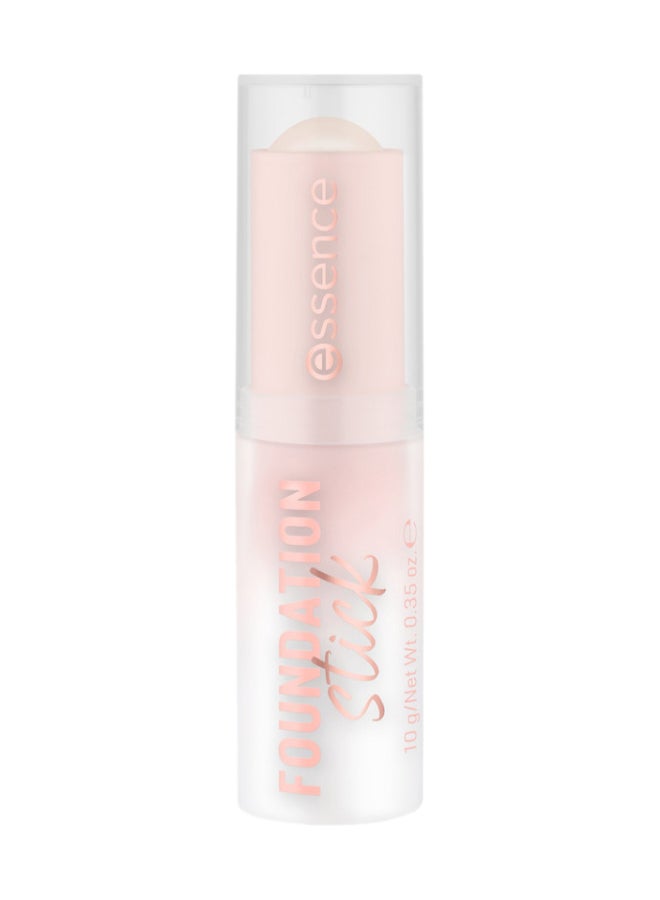 Foundation Stick No 100 Nude | Nourishing Creamy Formula | Natural Soft Matte Finish | Vegan Oil Free | Long Lasting Coverage | Lightweight Blendable Stick | 10g Beige - image 2