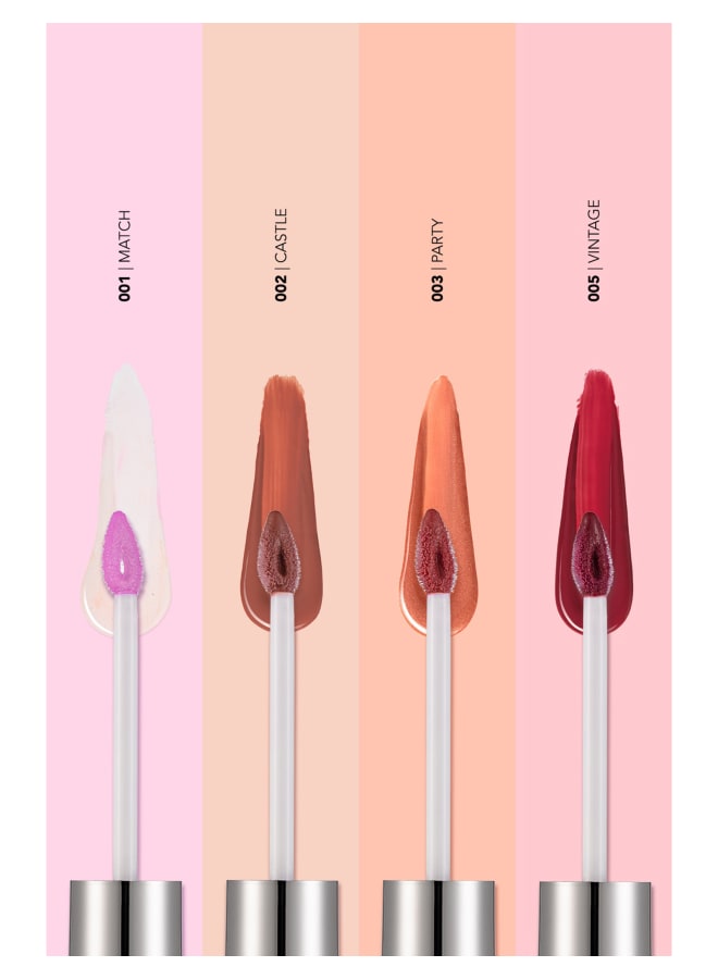 Dewy Lip Booster – 002 Castle – Plumping Look Lip Gloss, Shiny Wet Finish, Moisturizing Feel, Non-Sticky Comfort 002-CASTLE - image 8