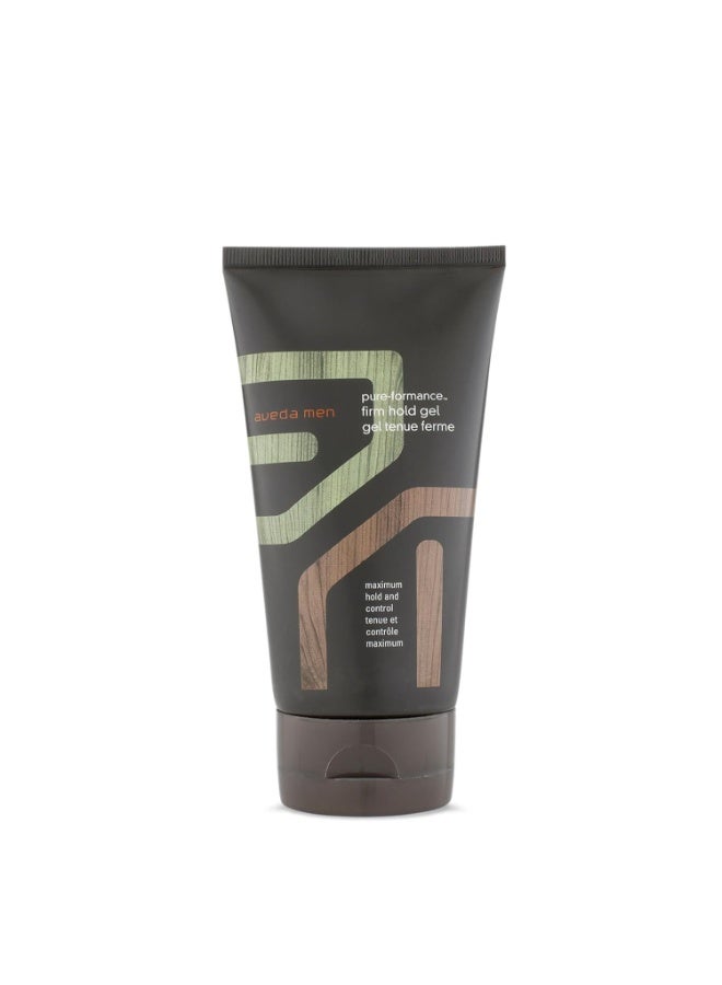 Aveda Men Pure-Formance Firm Hold Hair Gel for Men | Maximum Hold, Control, Shine, 5 Fl Oz 5 Fl Oz