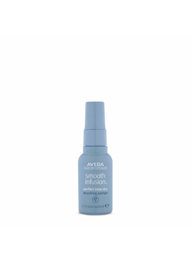 Aveda Smooth Infusion Perfect Blow Dry Blowout Spray for Sleek, Straight Hair 72 Hours of Anti-Frizz Protection, Silicone Free - 95% Naturally Derived Style Travel Size 2.43 oz