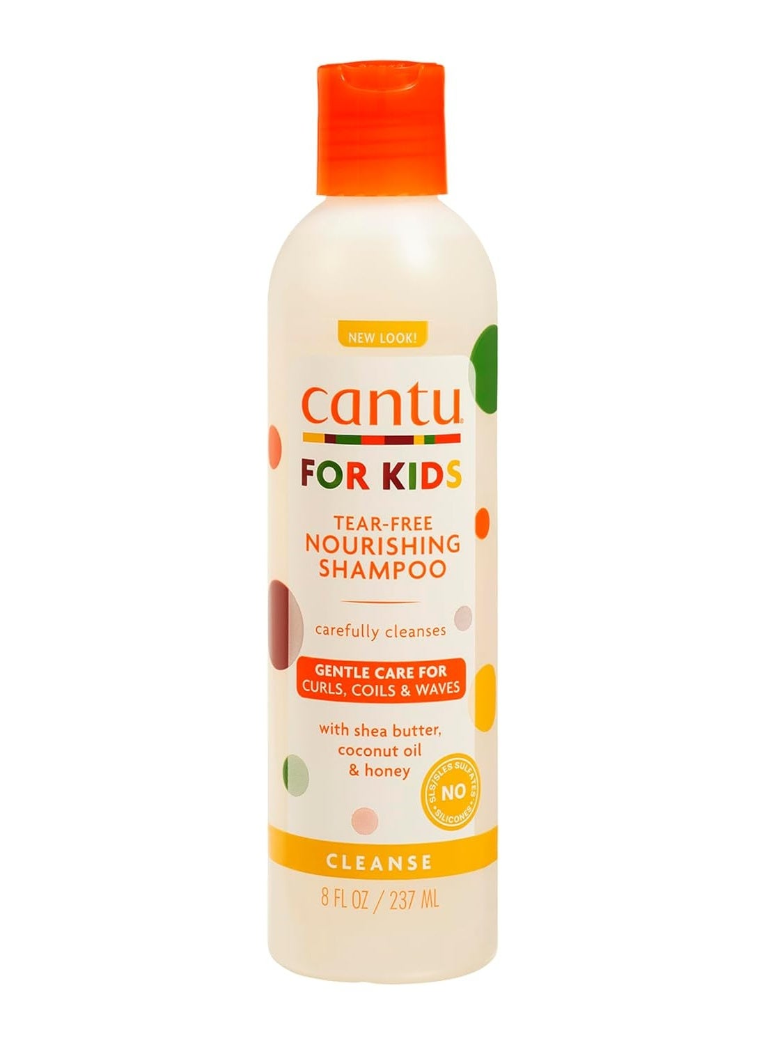 Cantu Care for Kids Tear-Free Nourishing Shampoo, 8 Fluid Ounce