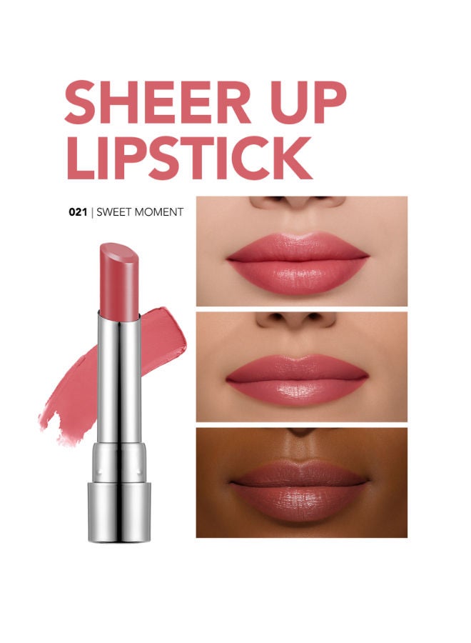 Sheer Up Lipstick 021 Sweet Moment - image 5