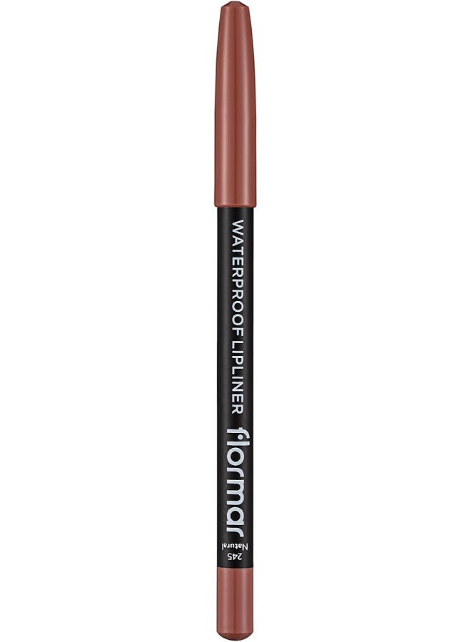 F/M Waterproof Lipliner Pencil - 245 Natural - image 2