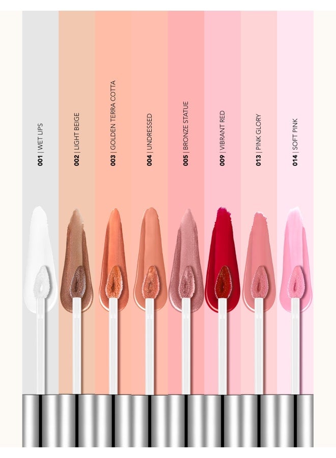 Dewy Lip Glaze – 023 Vacation Time – High-Shine Lip Glaze, Pearlescent Shimmer, Smooth Comfortable Wear, Long-Wear Glossy Look 023-VACATION TIME - image 9