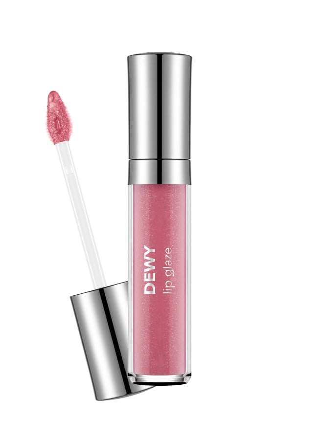 Dewy Lip Glaze – 023 Vacation Time – High-Shine Lip Glaze, Pearlescent Shimmer, Smooth Comfortable Wear, Long-Wear Glossy Look 023-VACATION TIME