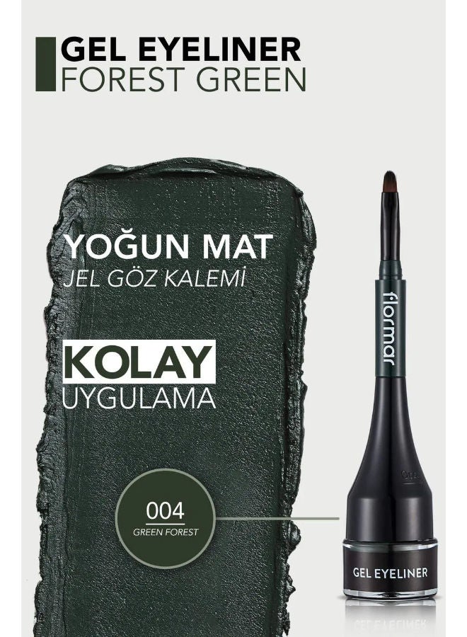 Gel Eyeliner 004 Forest Green - image 5