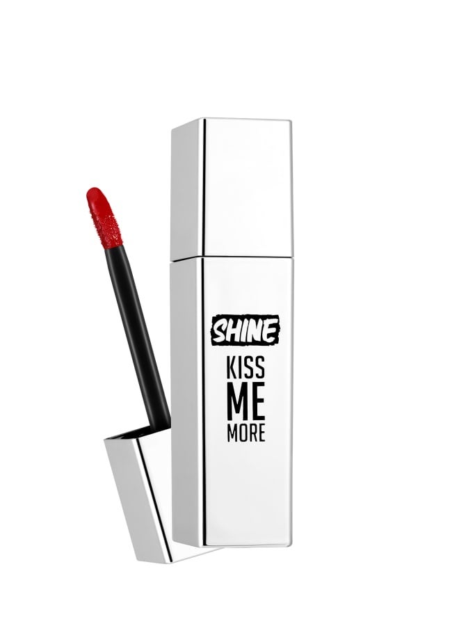 Shine Kiss Me More Liquid Lipstick – 011 Candy – High-Shine Liquid Lipstick, High Pigment, Smooth Comfortable Wear, Long-Lasting Glossy Finish 011-CANDY