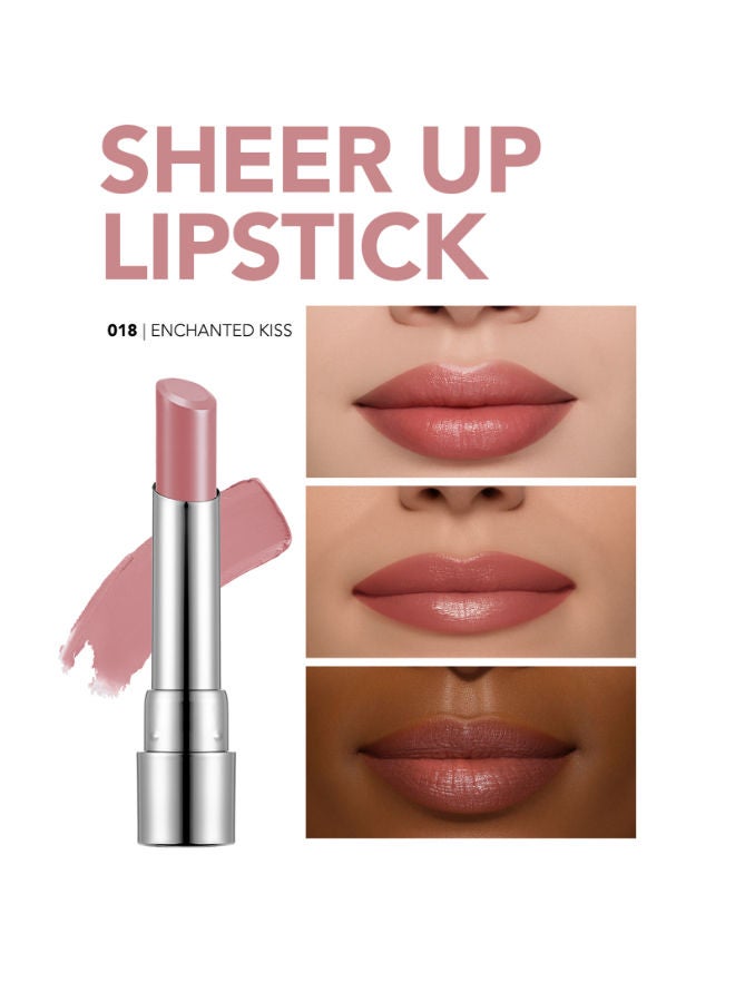 Sheer Up Lipstick 018 Enchanted Kiss - image 5