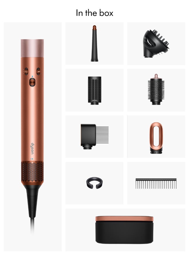 Airwrap Multi-Styler And Dryer - Curly+Coily With Dyson-Designed Presentation Case And Detangling Comb Amber Silk - image 3