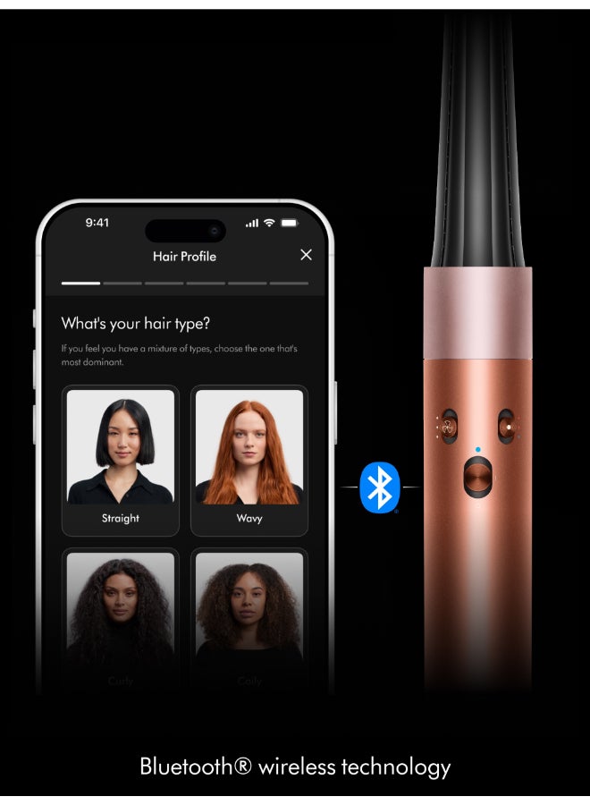 Airwrap Multi-Styler And Dryer - Curly+Coily With Dyson-Designed Presentation Case And Detangling Comb Amber Silk - image 4