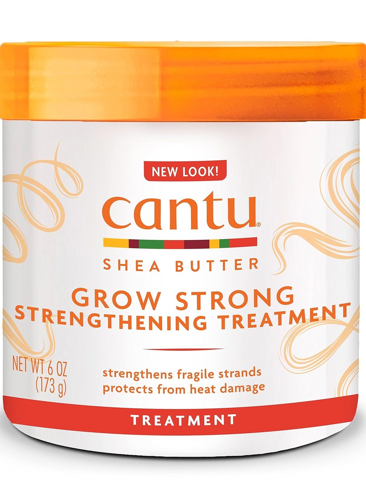 Cantu Grow Strong Strengthening Treatment 170 g - Shea Butter Formula Strengthens Fragile Hair & Prevents Breakage, Gentle on Relaxed, Permed & Natural Hair 170grams