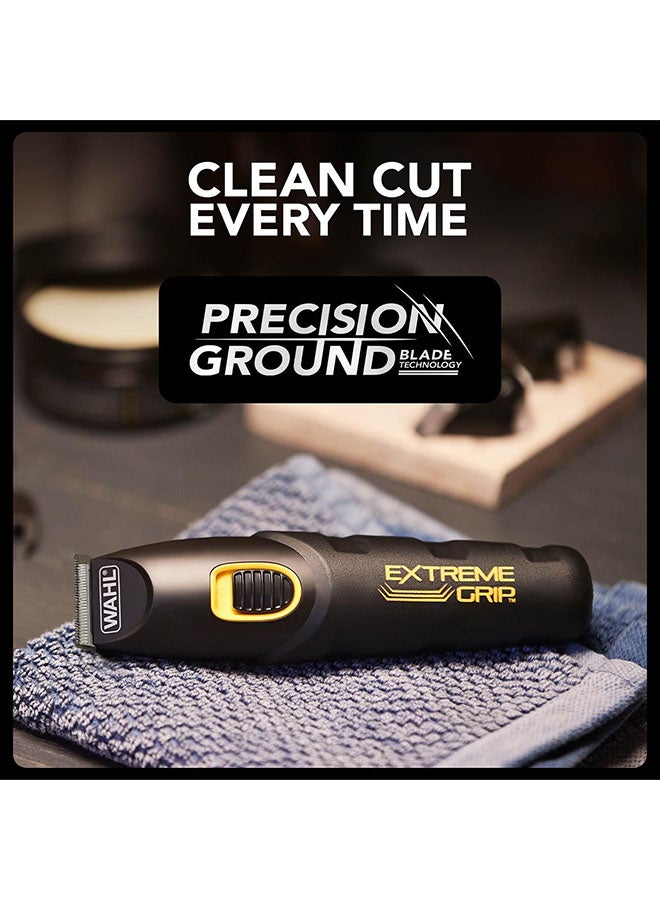 Extreme Grip 7-In-1 Multi-Grooming Trimmer For Men | High-Performance Stainless-Steel Blades | 12 Guide Combs With Adjustable Lengths (0.5Mm-11Mm) | 120 Min Runtime - 09893-417 black - image 3