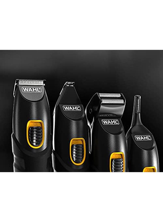 Extreme Grip 7-In-1 Multi-Grooming Trimmer For Men | High-Performance Stainless-Steel Blades | 12 Guide Combs With Adjustable Lengths (0.5Mm-11Mm) | 120 Min Runtime - 09893-417 black - image 5