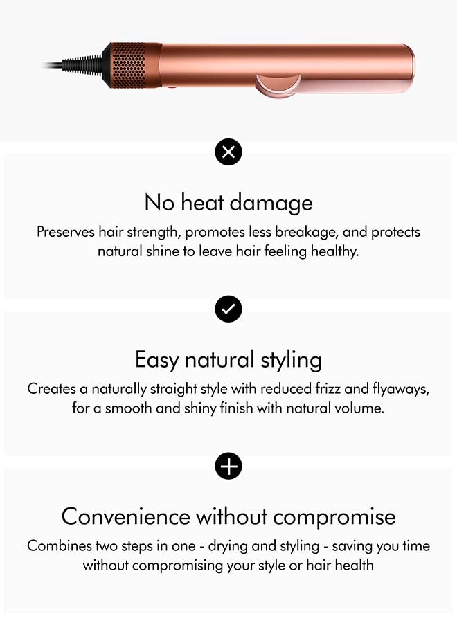 Airstrait Straightener HT01 Wet to Dry Hair Straightening 1600 W - image 8