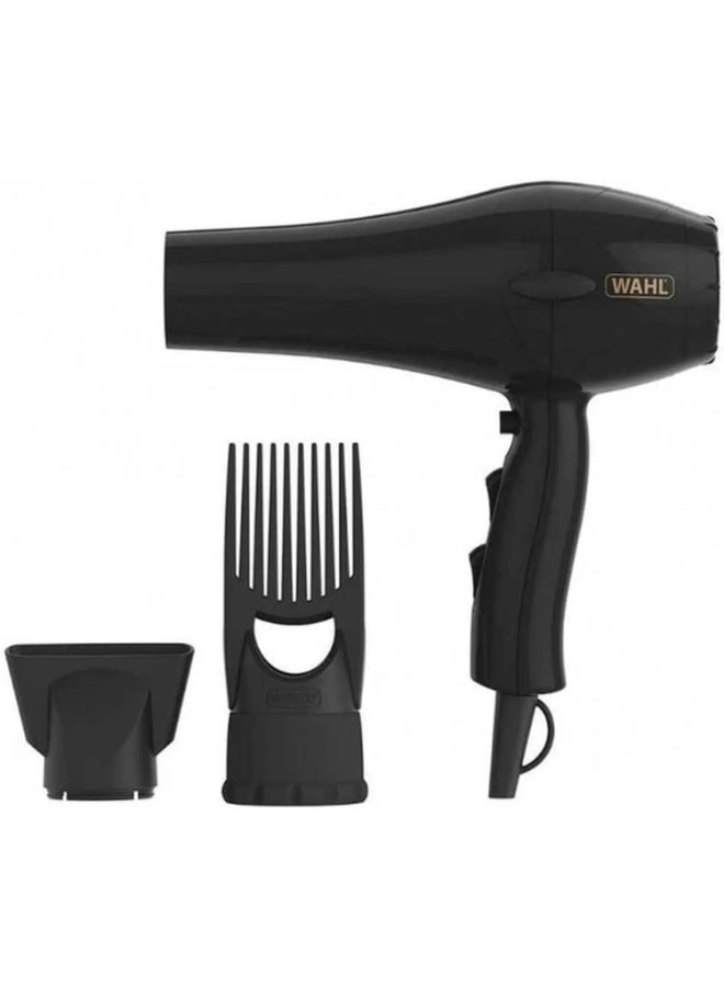 1800W Hair Dryer | Power Pik for Afro & Textured Hair | Fast Drying, Anti Frizz Dryer with Cool Shot | 3 Heat & 2 Speed Controls | Easy Clean Removable Filter | 3m Salon Length Cord | Black – 3026984 black - image 2