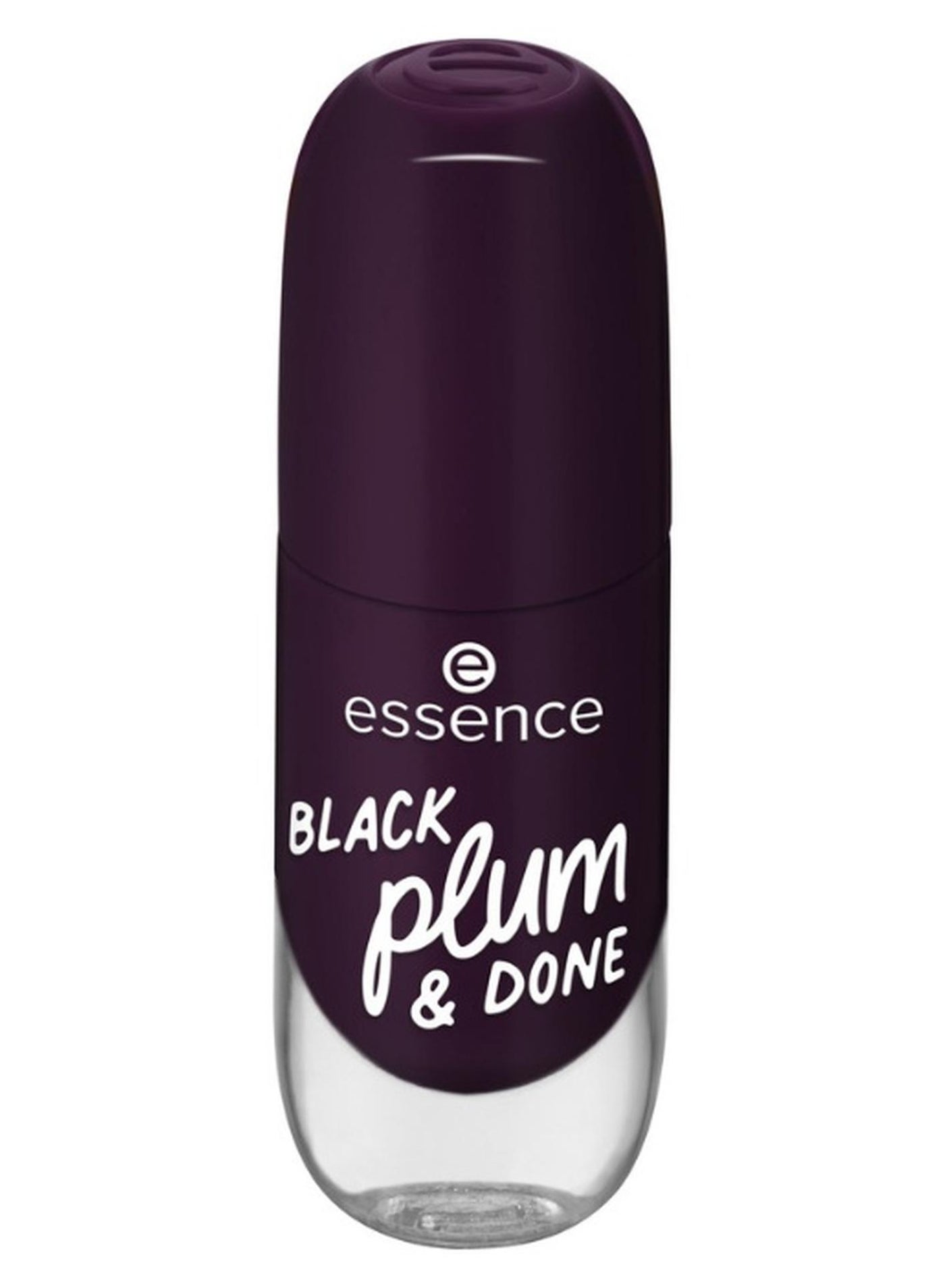 Gel Nail Colour 84 BLACK plum & DONE