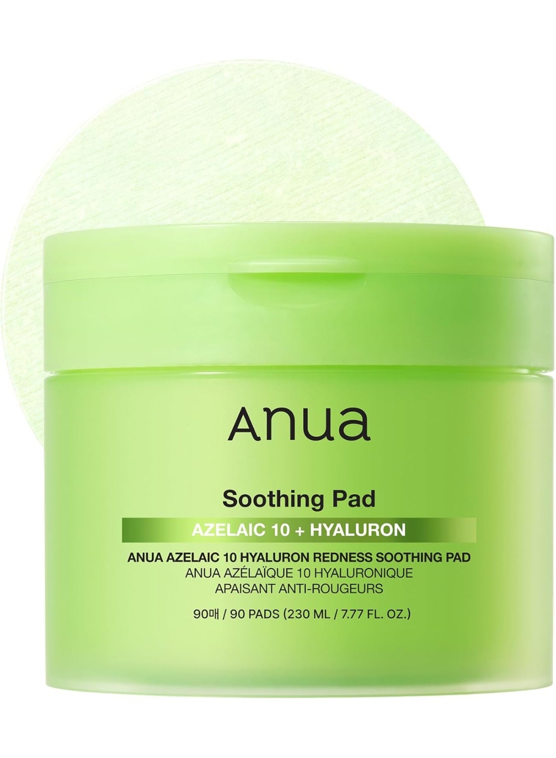 Anua Azelaic 10 Hyaluron Redness Soothing Pad, 60 PadsNone