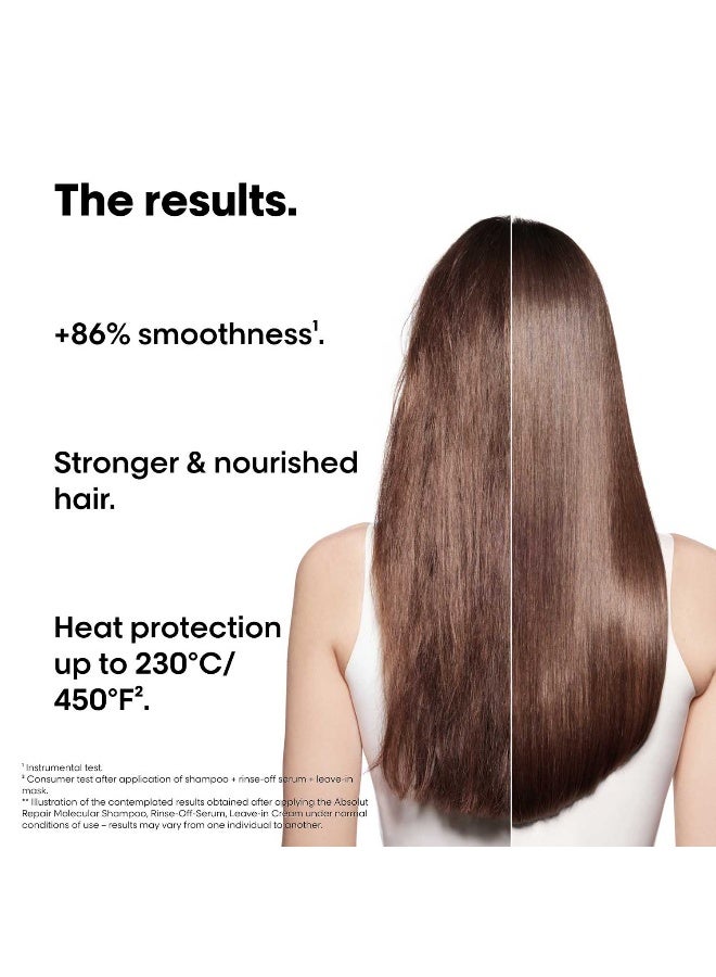 Serie Expert Absolute Repair Molecule Mini Duo Kit​ : Shampoo + Serum+ Mask 100+75+50ml - image 8