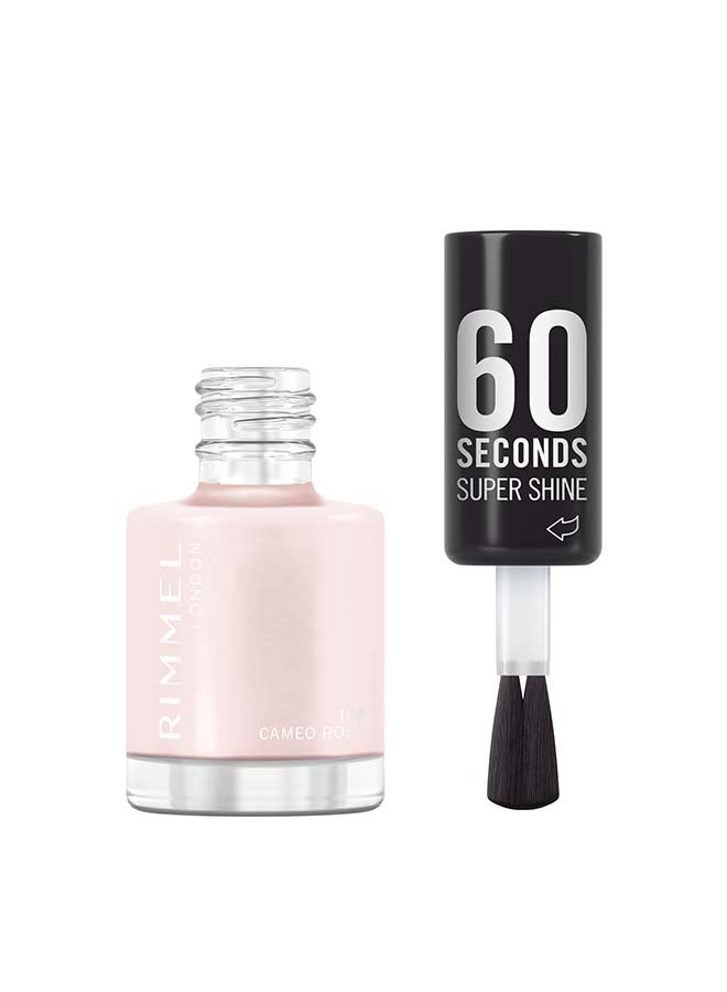 60 Seconds Super Shine Nail Polish - 8ml 108 - Cameo Rose