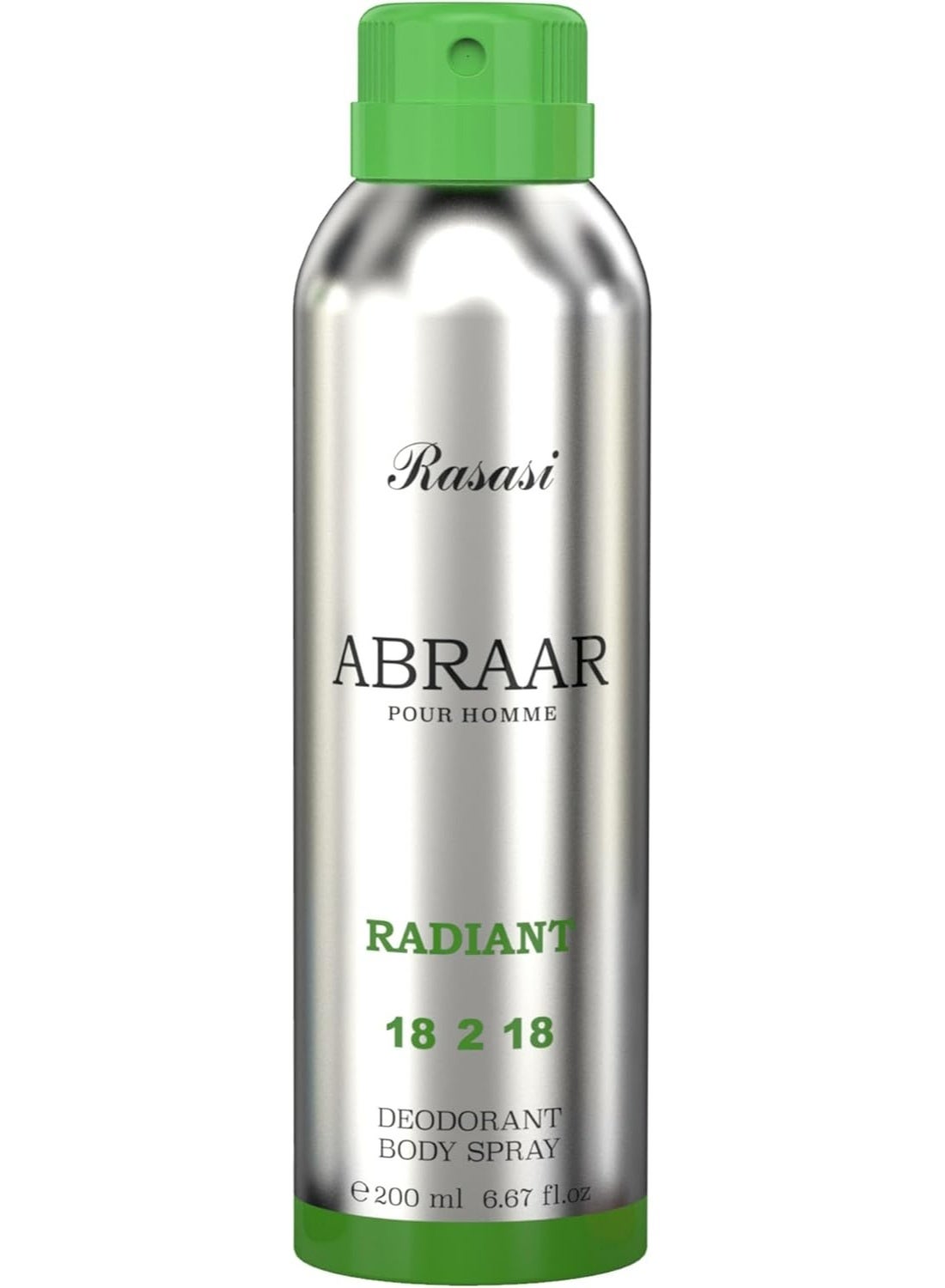 Abrar Green Radiant Deo Spray for Men 200ml