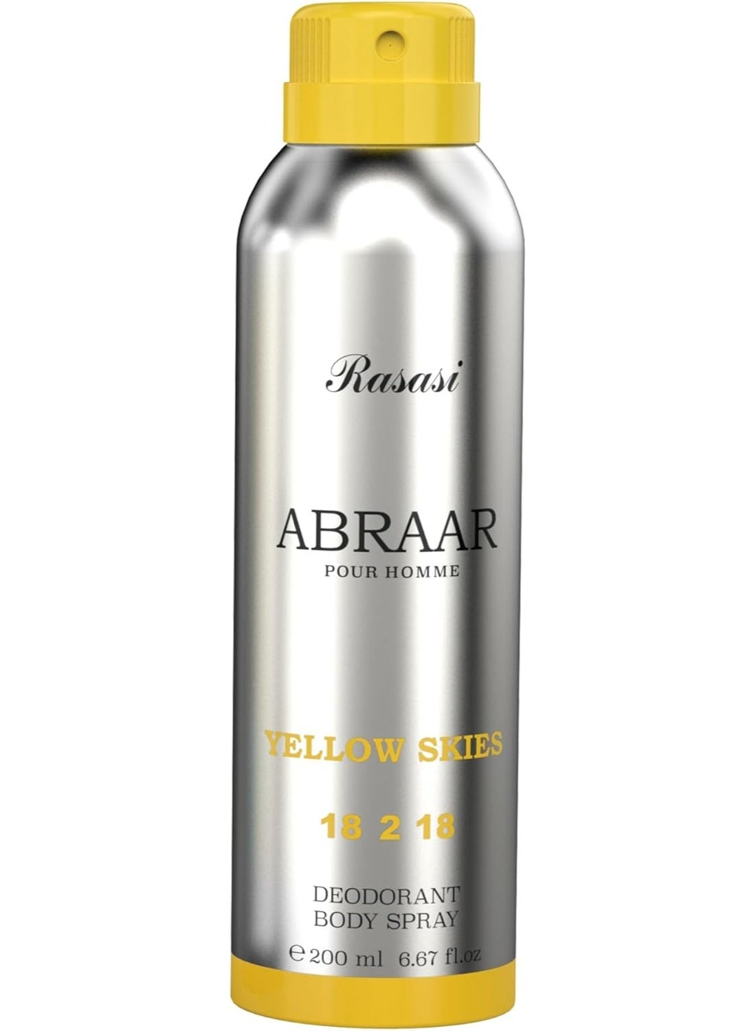 Abrar Yellow Skies Deo Spray for Men 200ml
