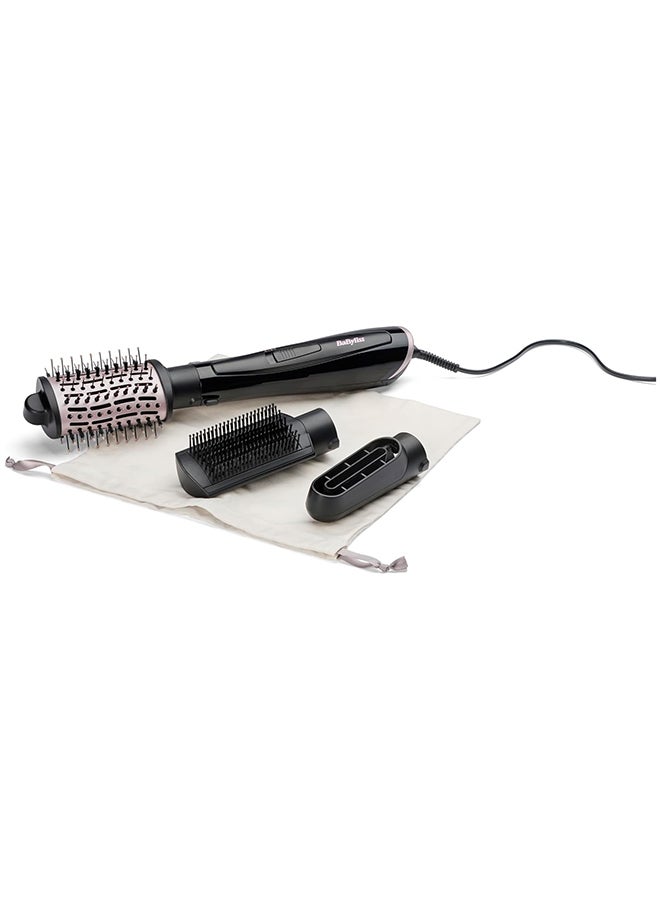 Air Style Smooth, 3-in-1 Hot Air Brush, Ideal for Blow Drying, Straightening, and Creating Volume ,Professional Styling Tool, 2 Temperature Settings Black - image 7
