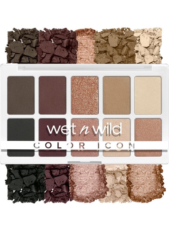 Color Icon 10-Pan Eyeshadow Palette - Nude Awakening