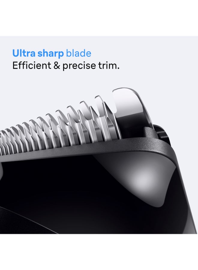 Braun Beard Trimmer Series 3, +2 Styling Tool, 20 Lengths, BT3500 Black - image 4