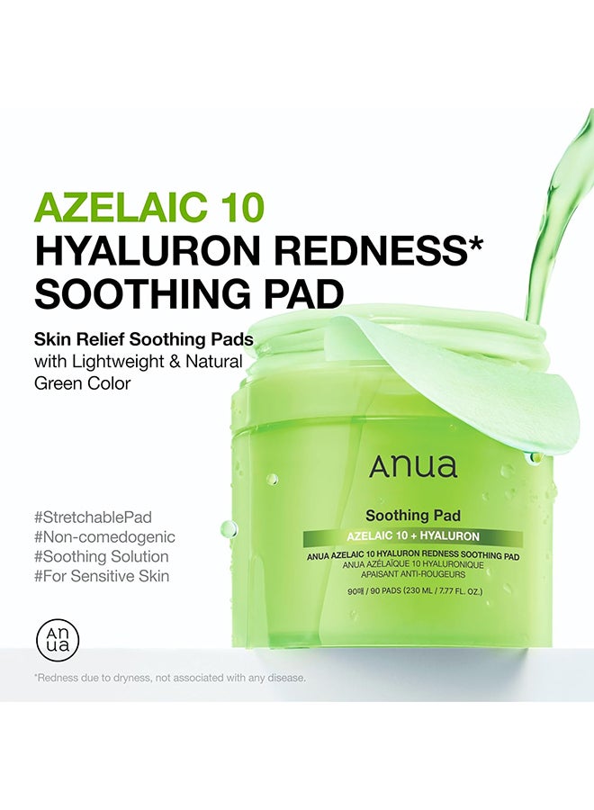 Azelaic 10 Hyaluron Redness Soothing Pad 230Ml (90Ea) - image 2