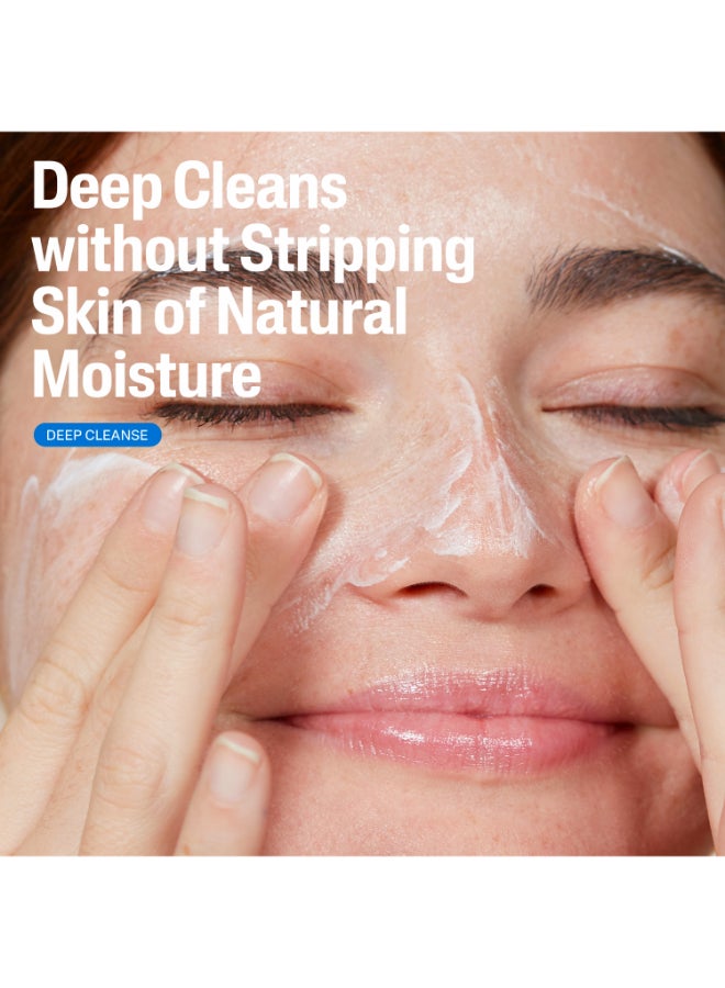Oily Skin Cleanser Face And Body Wash  Combination to Oily and Sensitive Skin,  With Niacinamide , Unscented, Soap Free, Hypoallergenic, 118ml Transparent - image 6
