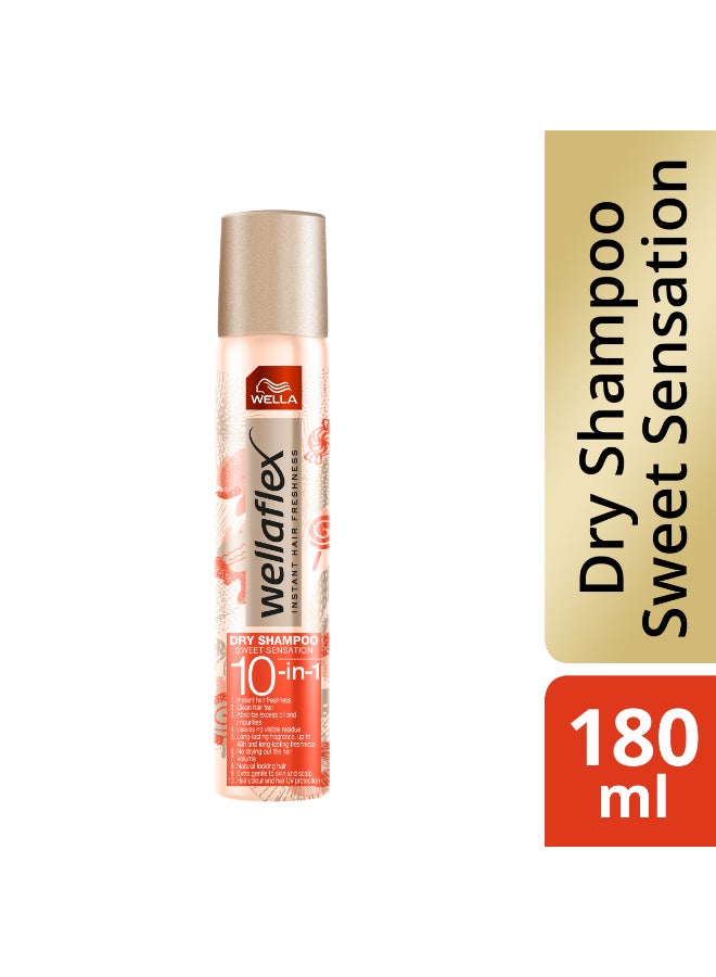 Dry Shampoo – Volumizing, Oil Absorption, UV & Color Protection - Sweet Sensation 180ml