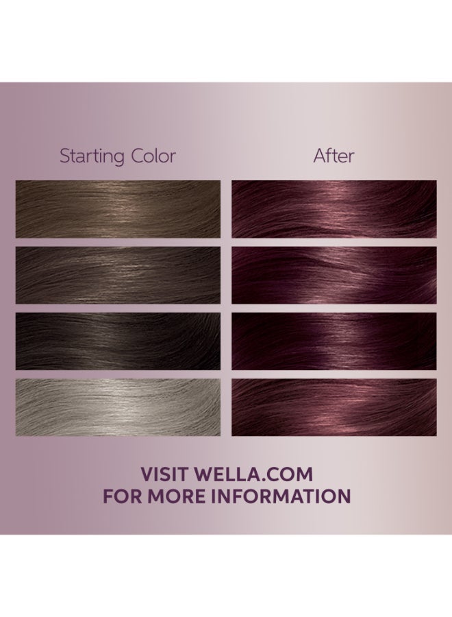 Koleston Deluxe - 0% Ammonia, 100% Grey Coverage, with Hyaluronic Acid, Up to 8 weeks long-lasting & shinier* color – 4/63 Dark Rose Medium Brown Packaging may vary 4.63 Dark Rose Medium Brown 152ml - image 9