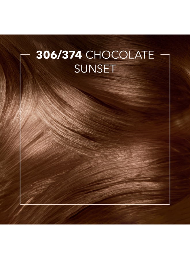 Koleston Intense – Long-Lasting, Vibrant Hair Color with 100% Grey Coverage and Argan Oil – 306/374 Chocolate Sunset 110ml - image 7