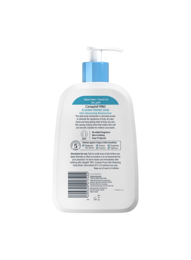Cetaphil PRO Eczema Prone Skin Soothing & Restoring Moisturizer, For Dry, Itchy, Irritated Skin , Fragrance, Soap and Parabens Free, Restoraderm , 236ml White 236ml - image 3