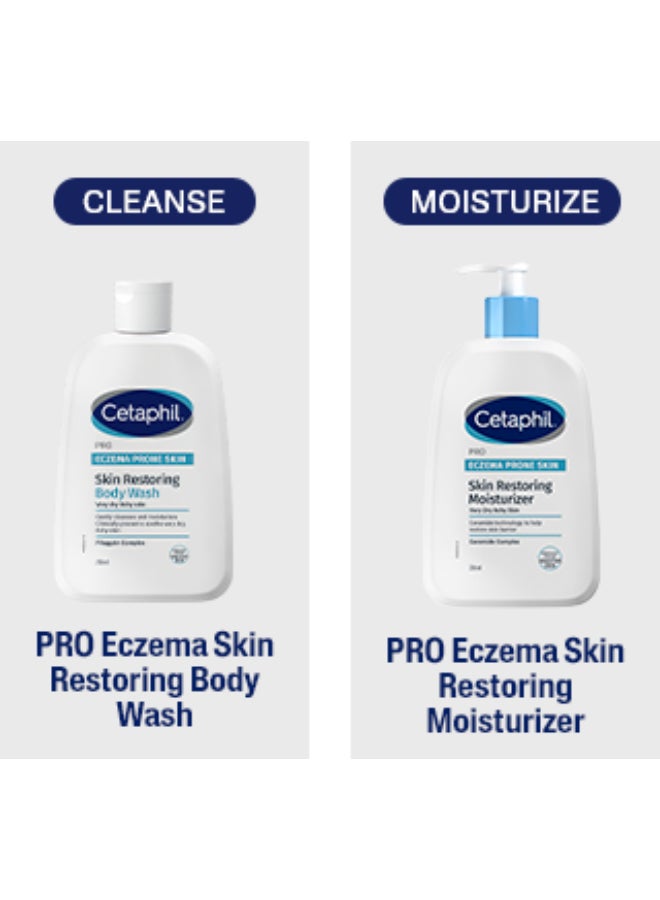 Cetaphil PRO Eczema Prone Skin Soothing & Restoring Moisturizer, For Dry, Itchy, Irritated Skin , Fragrance, Soap and Parabens Free, Restoraderm , 236ml White 236ml - image 4