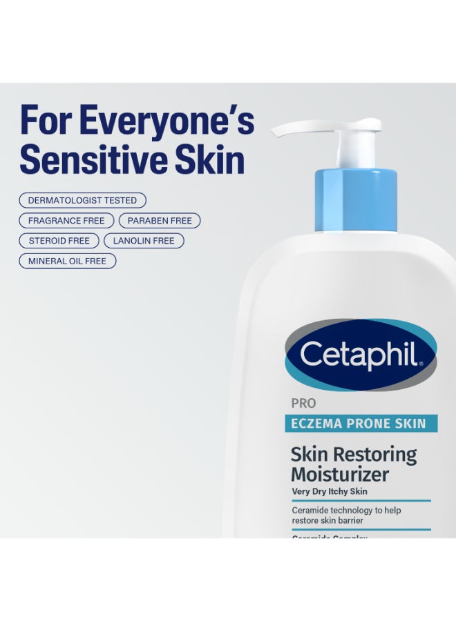 Cetaphil PRO Eczema Prone Skin Soothing & Restoring Moisturizer, For Dry, Itchy, Irritated Skin , Fragrance, Soap and Parabens Free, Restoraderm , 236ml White 236ml - image 5