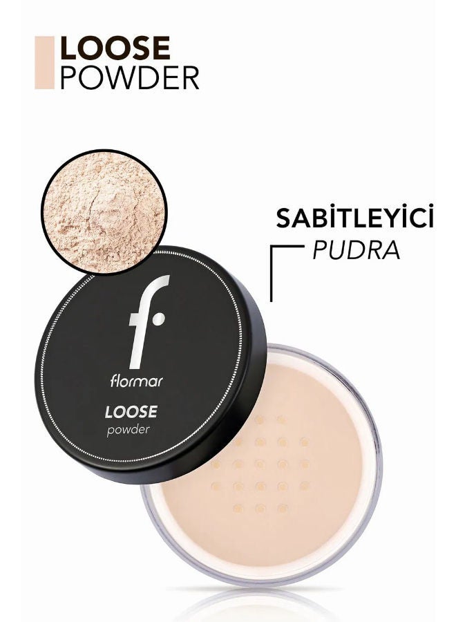Loose Ultra-Fine Texture & Semi-Matte Finish Setting Loose Powder 002 Light Sand - image 3