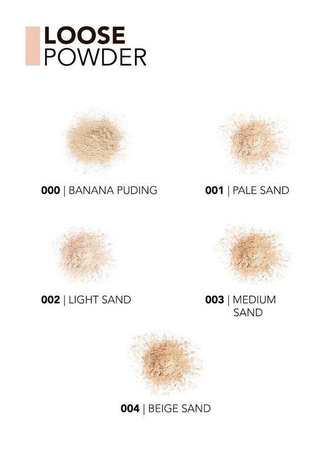 Loose Ultra-Fine Texture & Semi-Matte Finish Setting Loose Powder 002 Light Sand - image 4