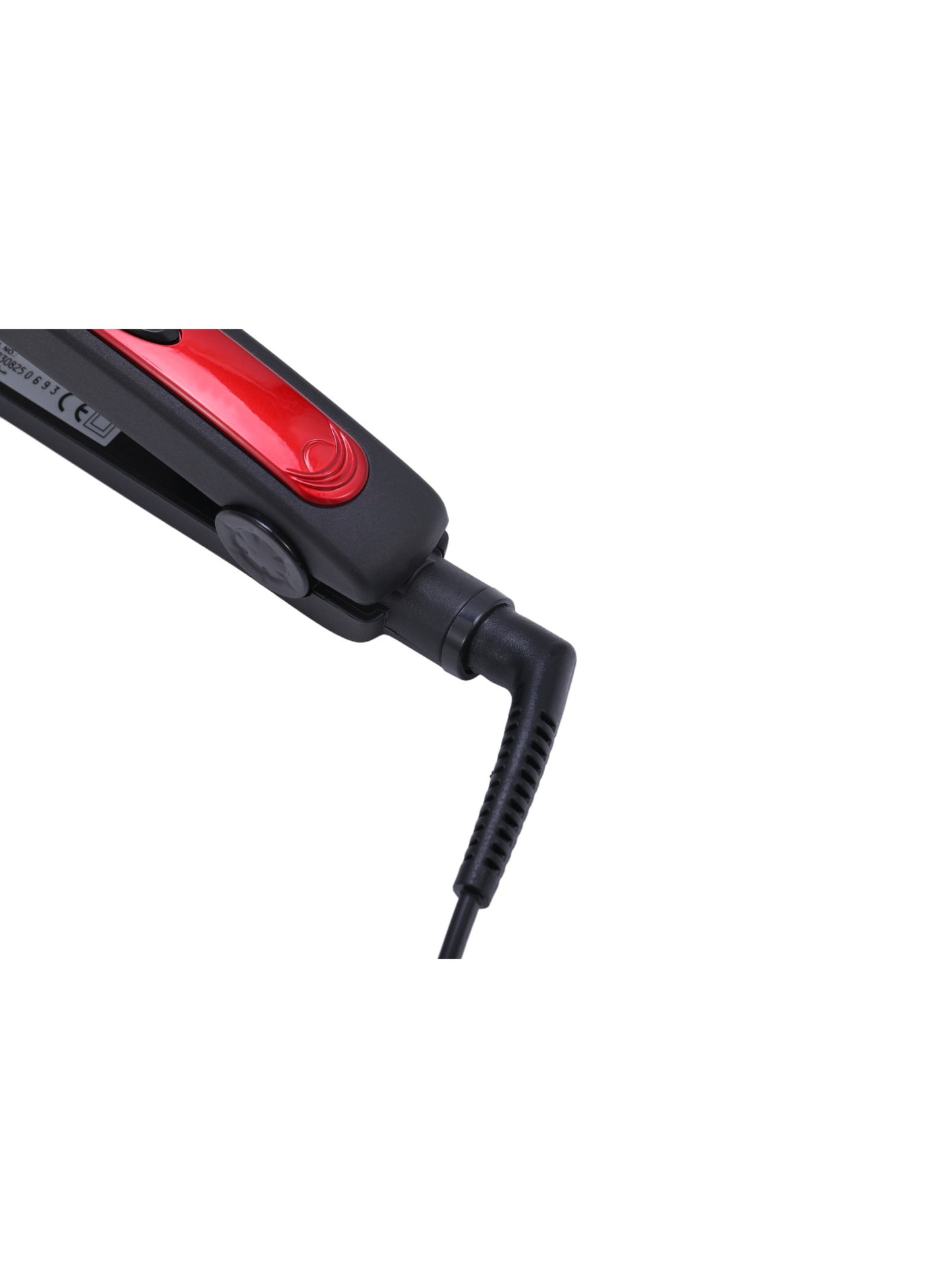 Hair Straightener | 45W Ceramic Coated Plates for Smooth Styling | LED Light Indicator | Cut-Off Temperature Control | Anti-Slip Handle with Lock | 220–240V, 50/60Hz | Personal Care Appliance | SHS-2095 Black/Red - image 6