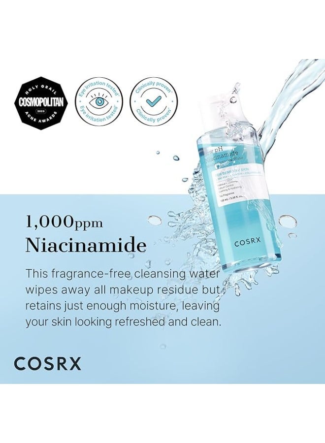 Low pH Niacinamide Micellar Cleansing Water for Sensitive Skin - 100ml - image 4