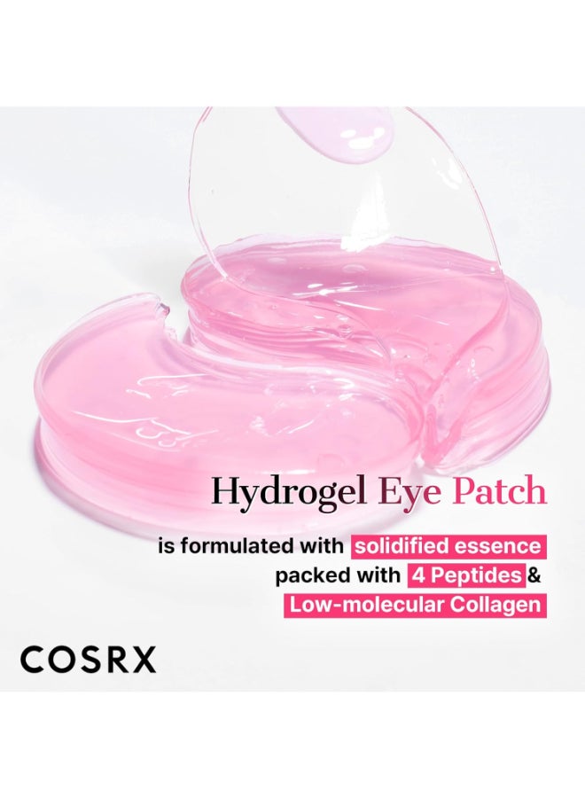 Peptide Collagen Hydrogel Eye Patch for Puffy Eyes and Dark Circles - 60 Patches Peptide Eye Patch - image 2