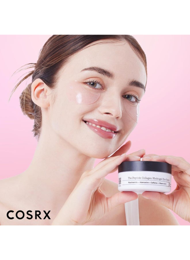 Peptide Collagen Hydrogel Eye Patch for Puffy Eyes and Dark Circles - 60 Patches Peptide Eye Patch - image 9