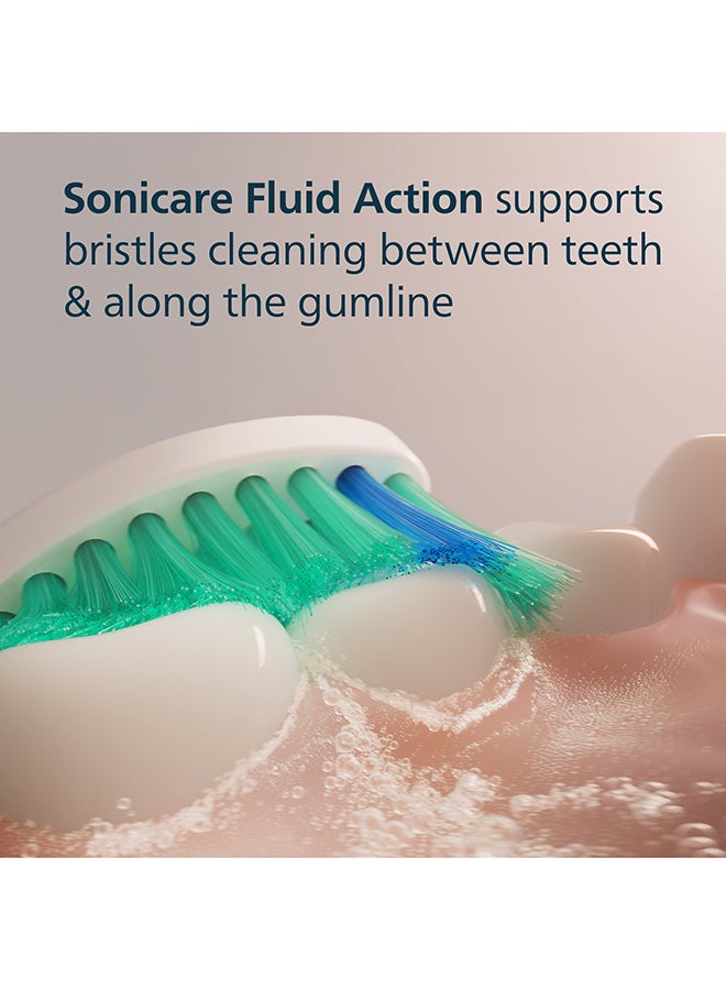 Philips Sonicare C1 ProResults sonic toothbrush heads, Medium Soft. Includes 4 Brush Heads, white colour. white - image 4