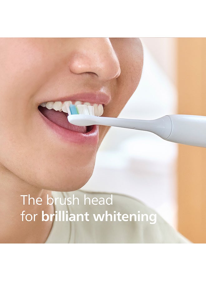 Philips Sonicare W2 Optimal White sonic toothbrush heads, Medium Soft. Includes 2 Brush Heads, white colour. white 30 Gram - image 3