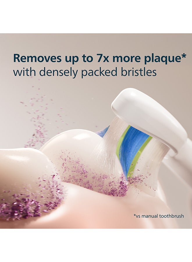 Philips Sonicare W2 Optimal White sonic toothbrush heads, Medium Soft. Includes 2 Brush Heads, white colour. white 30 Gram - image 5