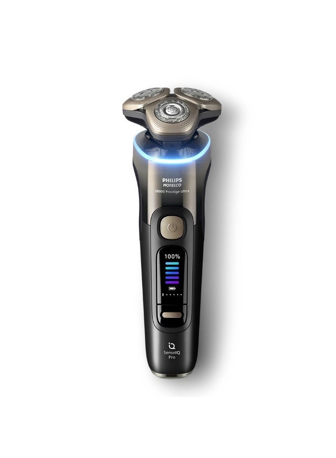 i9000 Prestige Ultra Wet&Dry Electric Shaver with SenseIQ Pro,XP9405/53 Black Gradient