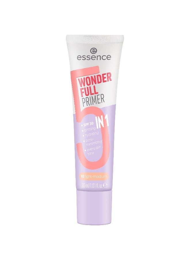 Wonder Full Primer 5 In 1 10 light-medium