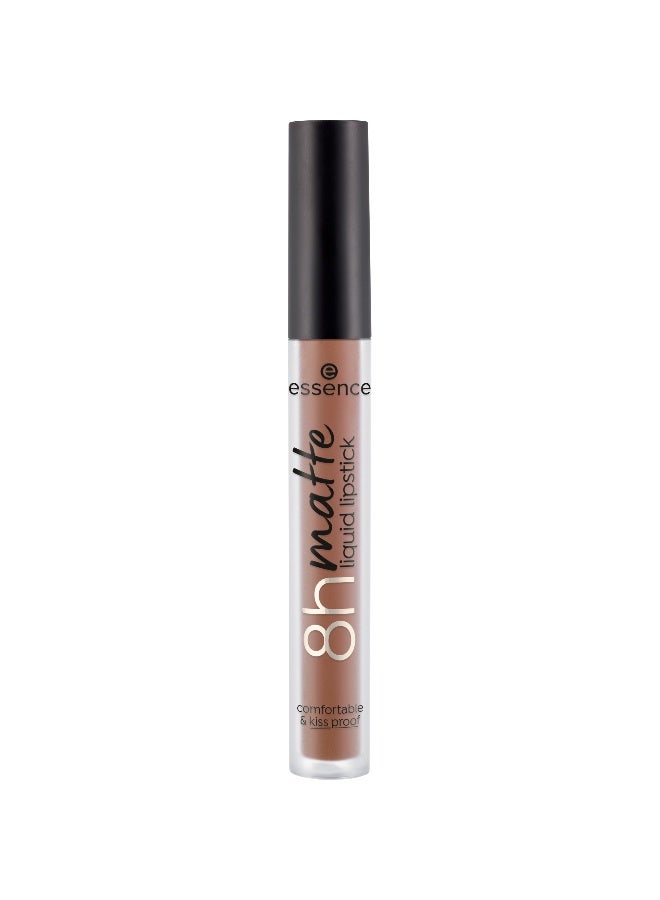8H Matte Liquid Lipstick 01 Cinnamon Spice - image 2