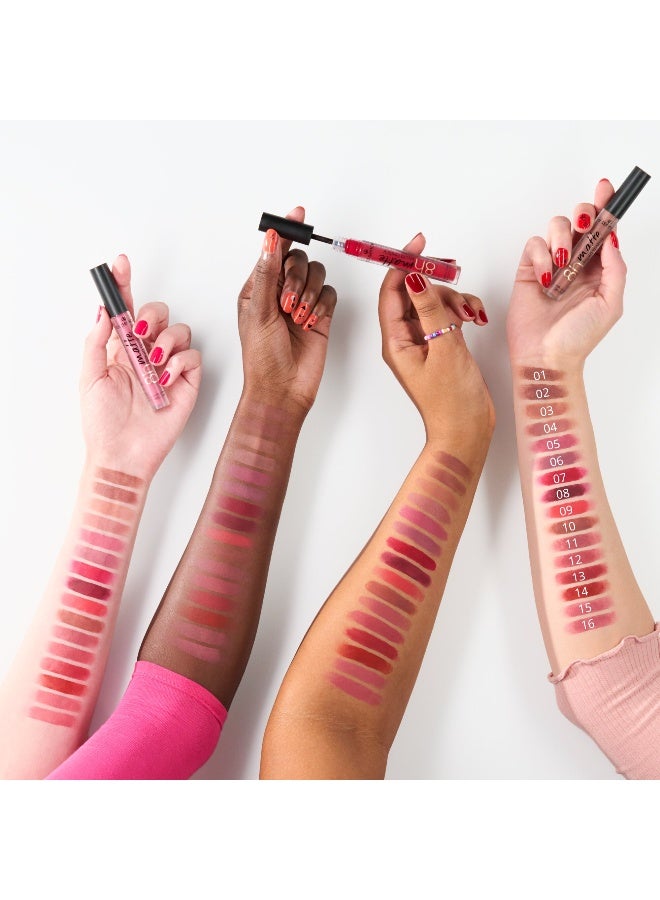 8H Matte Liquid Lipstick 01 Cinnamon Spice - image 3